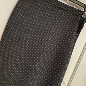 High-waisted wool blend free people pencil skirt